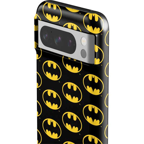 DC Comics Batman Logo Pattern Google Pixel 8 Pro Impact Case